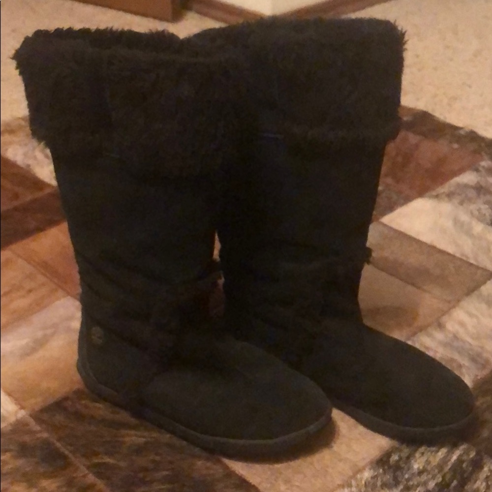 Timberland Mukluk tall fur boots